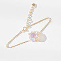 Camellia Advanced Design Sense Niche Gentle Flower Collarbone Necklace Bracelet