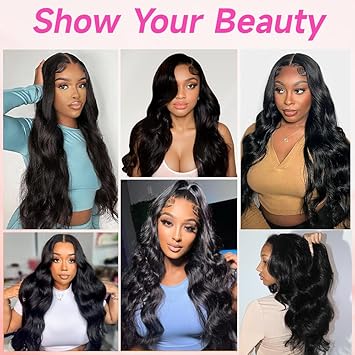 6x4 Virgin Human Hair Wig – Transparent Lace, Pre-Plucked