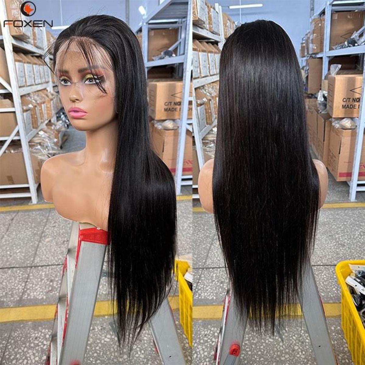 200% Density 13x4 HD Lace Front Wig – Human Hair